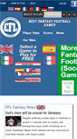 Mobile Screenshot of eurofantasyleague.com